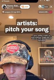 thank you @Danny Rakow !! pitching “rule of gravity” to tiktok lives and it  isn’t even out yet (out in november). comment someone i should pitch the  new song to!! 💕💕💕✨✨ #newartist #artistsoftiktok ...