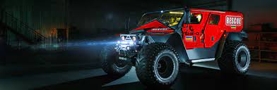 In seinem inneren finden elf personen platz. Rescue Utility