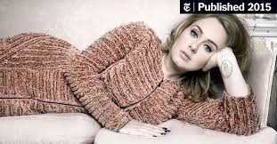 As she said on the french newspaper l'express, she started taking. Adele Cries To Her Music Too The New York Times