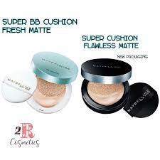 Maybelline super bb cushion yang memberikan hasil dewy dengan coverage yang tinggi. Maybelline Super Bb Cushion Fresh Matte Spf 25 Pa Shopee Indonesia