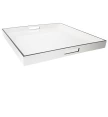 Lacquer Tray Lacquer Trays Lacquered Trays White Wooden Tray White Tray Coffee Table Tray