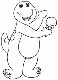 Click the picture below to make it larger, then print out your favorite cartoons coloring page! 11 Best Free Printable Barney Coloring Pages For Kids