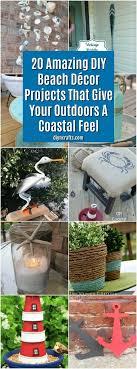 Save on home décor & more. 20 Amazing Diy Beach Decor Projects That Give Your Outdoors A Coastal Feel Diy Crafts