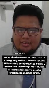 Billy Valiente poné en su lugar a Soriano, tienen que ver el en vivo  completo en el canal de Youtube 🤣 #billyvaliente #foryourpage  #elsalvador🇸🇻 #fypシ #2025