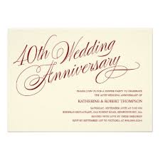 40th Wedding Anniversary Invitations Zazzle Co Nz Golden Wedding Anniversary Invitations Anniversary Invitations Wedding Anniversary Invitations