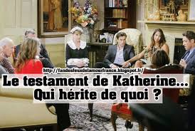 Il est à ce jour le troisième plus long et un des plus anciens feuilletons américains toujours en production de. Fan Des Feux De L Amour France 2013 2017 Les Feux De L Amour Spoilers Le Testament De Katherine Qui Herite De Quoi