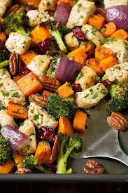 Chicken Broccoli And Sweet Potato Sheet Pan Dinner Cooking Classy Sweet Potato And Broccoli Recipe Chicken And Butternut Squash Sheet Pan Dinners