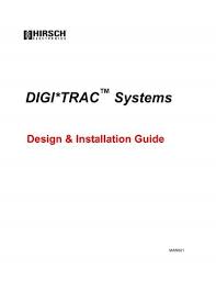 The hardware definition code has the following significance:. Digi Trac Design Amp Installation Guide Huserintegrated Net