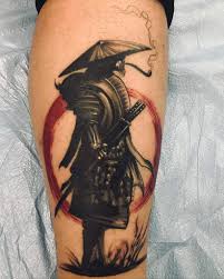 Sign up & earn free massage parlor vouchers! A Samurai With An Eclipse In The Back Done By Klaus From Code Of Conduct Tattoo Parlor In Chicago Il Tattooantra