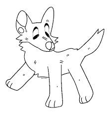 F2u Dog Base By Trashrap On Deviantart Drawing Base Fancy Art Furry Oc