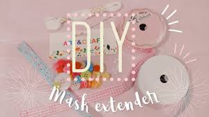 These straps for your masks are great for many reasons. Diy Mask Extender Hanya Guna 2 Bahan Penting Ja Youtube