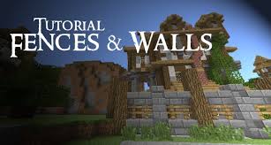 Minecraft Tutorial Medieval Fences And Walls Minecraft Garden Minecraft Tutorial Minecraft Wall