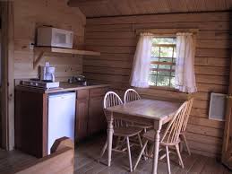 log cabin with kitchenette & bathroom