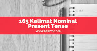 Kalimat simple present tense : 165 Kalimat Nominal Simple Present Tense Belajar Bahasa Inggris Mandiri