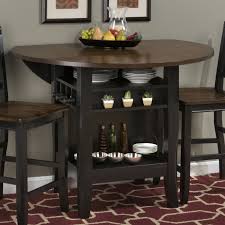 Shop Jofran Braden Birch Round Dropleaf Storage Dining Table At Atg Stores Browse Our Dining Dining Table Round Counter Height Table Dining Table In Kitchen