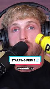 👀 LOGAN PAUL REVEALS HOW HE STARTED PRIME WITH KSI 💦 #loganpaul #ksi  #prime #drinkprime #impaulsive