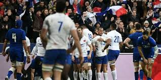 Site officiel de la ligue nationale de rugby. Rugby La France Bat L Italie 35 22 Et Remporte Son Deuxieme Succes Dans Le Tournoi Des Six Nations