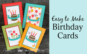 You can find the proper paper at a local print shop. Diy Birthday Card Ideas You Can Make Easily Klompen Stampers