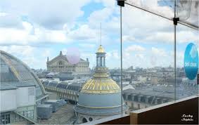 Paris Vu D En Haut La Terrasse Du Printemps Lucky Sophie Blog Famille Voyage Rooftop Paris Voyage En Famille Paris