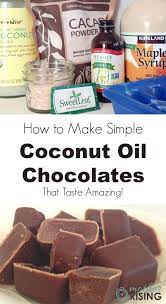 How To Make Simple Coconut Oil Chocolates That Taste Amazing Mother Rising Recipe Coconut Oil Chocolate Real Food Recipes Paleo Dessert