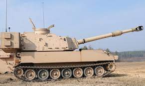 The modern version of the m109, manufactured by bmy combat systems and united defense l.p. Dvids Images Several M109a6 Paladin Self Propelled Howitzers Conduct Test Fire Image 4 Of 6