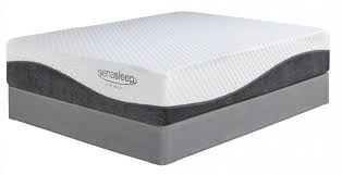 M82731 Mygel Hybrid 1300 Queen Mattress White Free Shipping Ashley Mattresses Ashley Direct Reecefur Queen Mattress Full Mattress Cal King Mattress