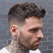 40 Best Haircuts For A Receding Hairline Wavy Hair Men Mens Haircuts Short Mens Haircuts Fade