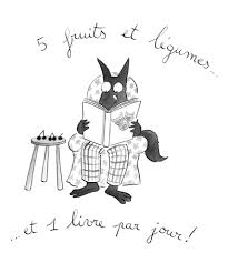 Affiche Pour Bibliotheque De Classe 5 Fruits Et Legumes Et 1 Livre Par Jour Bibliotheque De Classe Citation Lecture Lecture