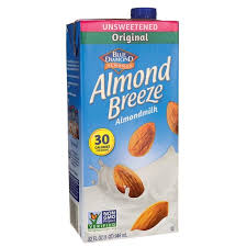blue diamond almond milk almond