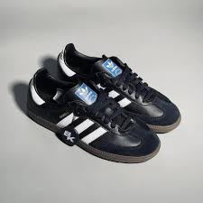 RP 1 RUPIAH Sepatu Adidas samba og white black gum premium adidas sannba OG  putih spatu garis tiga