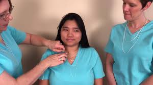 Measure directly under your bust, with the tape measure parallel to the floor. How To Select A Necklace Length For A Woman Youtube