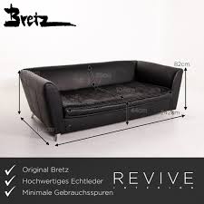 Sofa dreisitzer daybed der 1950 60er jahre lauritz com. Sofa De Cuero Monstruo Bretz Tres Plazas Sofa 14984 Ebay