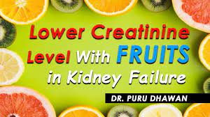 Drink herbal tea or green tea. Dr Puru Dhawan Kidney Specialist Lower Creatinine Level With Fruits In Kidney Failure Facebook