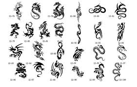 Free printable dragon picture stencils. Temporary Airbrush Template Booklet 12 Dragon Pattern Dragon Veins Agate Beads Dragon Lovetemplates Sticker Aliexpress
