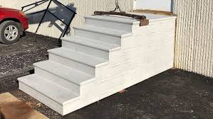 A gentle summer rain won't dampen your spirits or drive your guests indoors with a pavilion mere steps away. Precast Concrete Steps Stairs In Indianapolis Beyond