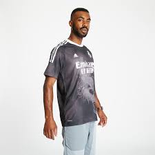 Available with next day delivery at pro:direct soccer. T Shirts Adidas Real Madrid Human Race Jersey Black White