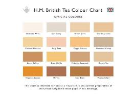 h m british tea colour chart yorkshire tea perfect cup