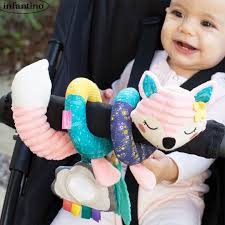 Looking For A Baby Shower Gift For A Baby Girl Shop Infantino S Spiral Car Seat Activity Toy At Target Along With O Baby Activity Toys Car Seats Activity Toys