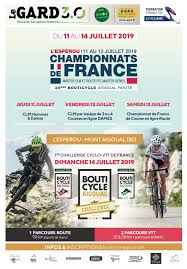 Cela peut être un parcours pour. Championnat De France Masters Route