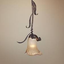 Franklin Iron Works Intertwined Lilies Pendant Light 3h338 Lamps Plus Pendant Light Franklin Iron Works Mini Pendant Lights