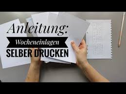 Please read the terms of. How To A5 Wocheneinlagen Selber Drucken Filofaxing Youtube