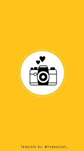 Instagram highlight icons yellow friends. Yellow Instagram Story Highlights Full Circle Bunga Matahari Instagram Fotografi Seni