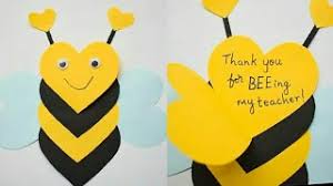 Voila — a perfect (and unique!) birthday card, in no time flat. Cute Teacher S Day Cards For Kids Diy Teacher S Day Card Fun Paper Crafts For School Youtube