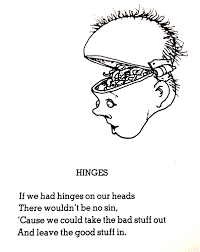 The activities can be done in a few extra minutes everyday or can be adapted as full lessons. Hinges Shel Silverstein Biblioklept