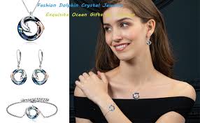 Amazon.com: ONEFINITY Dolphin Bracelet for Women Sterling Silver Crystal  Dolphin Bracelet Mother and Daughter Ocean Jewelry Gifts for Women:  Clothing, Shoes & Jewelry