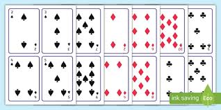 Shiny and sparkly new year wishes. Printable Playing Cards Teacher Made