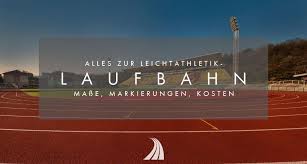 Mit deinem maßen komme ich nicht ganz klar. Alles Zur Leichtathletik Laufbahn Masse Markierungen Kosten Polytan