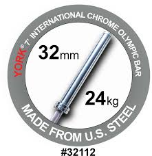 32mm 1/2 drive deep impact socket driver 6 points axle nut socket metric tool. 7 International Chrome Olympic Bar 32mm Weight Bars York Barbell