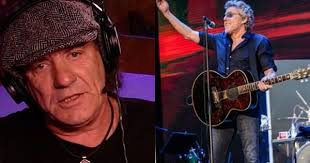 Brian Johnson (AC/DC) recuerda cuando se sintió “intimidado” por Roger  Daltrey (The Who)