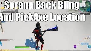 All meshes / materials may not be totally accurate. Fortnite Unlock Back Bling And Pickaxe For The Sorana Outfit Chaos Rising The Gamer Hq The Real Gaming Headquarters